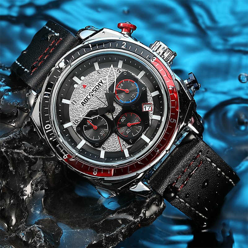 Zegarek Chronograf Sportowy Luksusowy Quartz™ - Olsen & Olsen