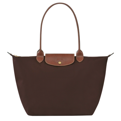 Longchamp - Grande Borsa Le Pliage, Ebano