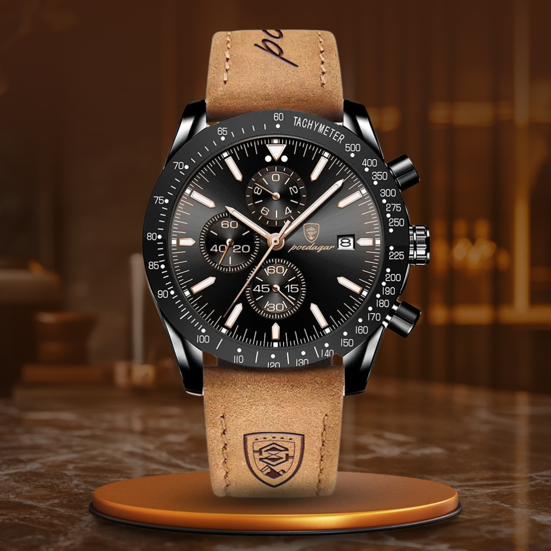 Zegarek Chronograf Data Błyszczący™ Olsen & Olsen