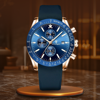 Zegarek Chronograf Data Błyszczący™ Olsen & Olsen