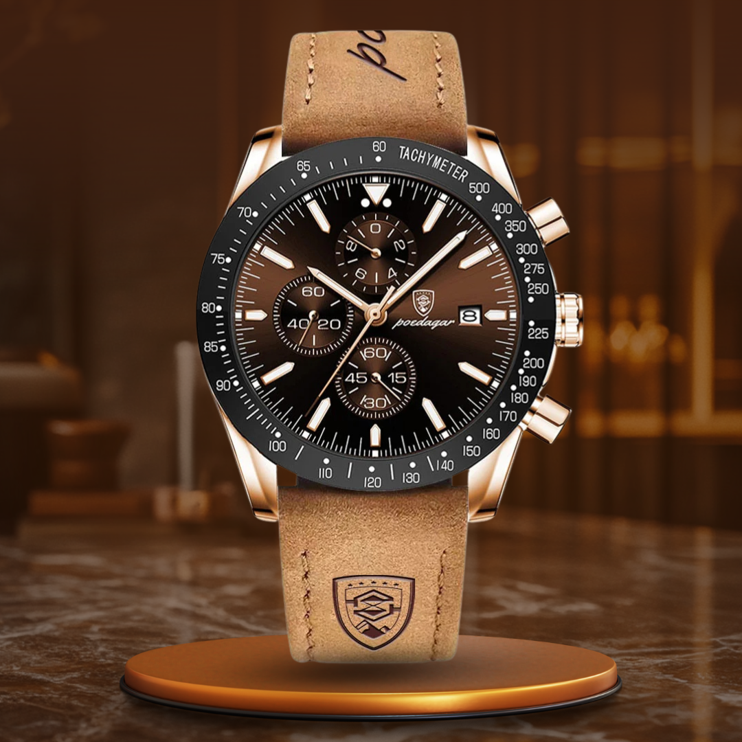 Zegarek Chronograf Data Błyszczący™ Olsen & Olsen