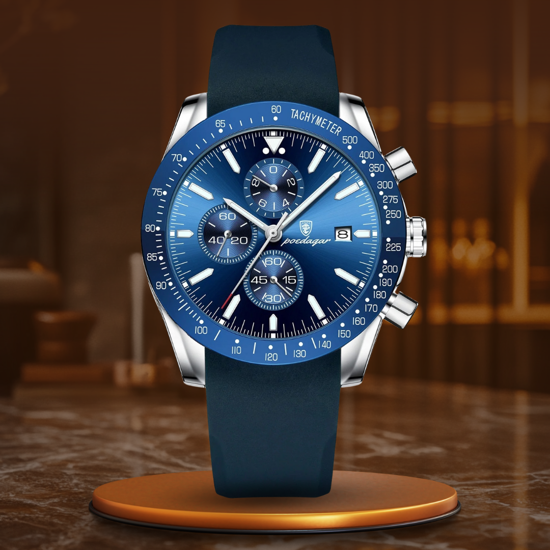 Zegarek Chronograf Data Błyszczący™ Olsen & Olsen