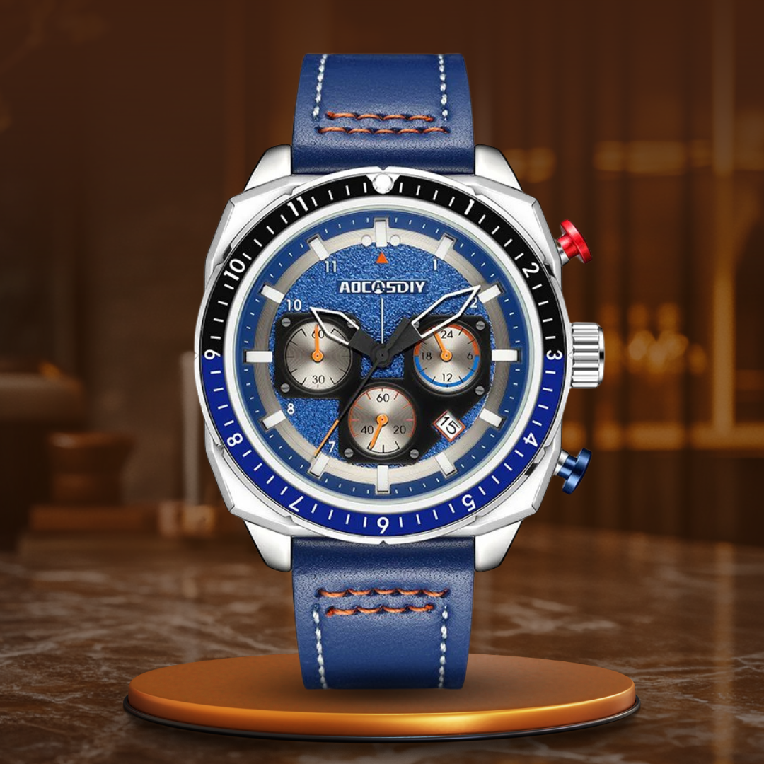 Zegarek Chronograf Sportowy Luksusowy Quartz™ - Olsen & Olsen