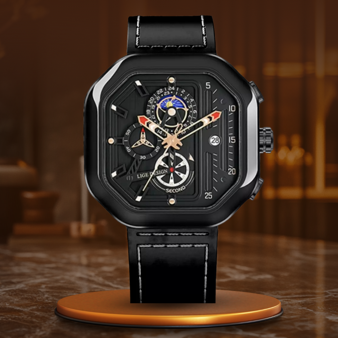 Luksusowy Zegarek Chronograf Kwarcowy™ od Olsen & Olsen