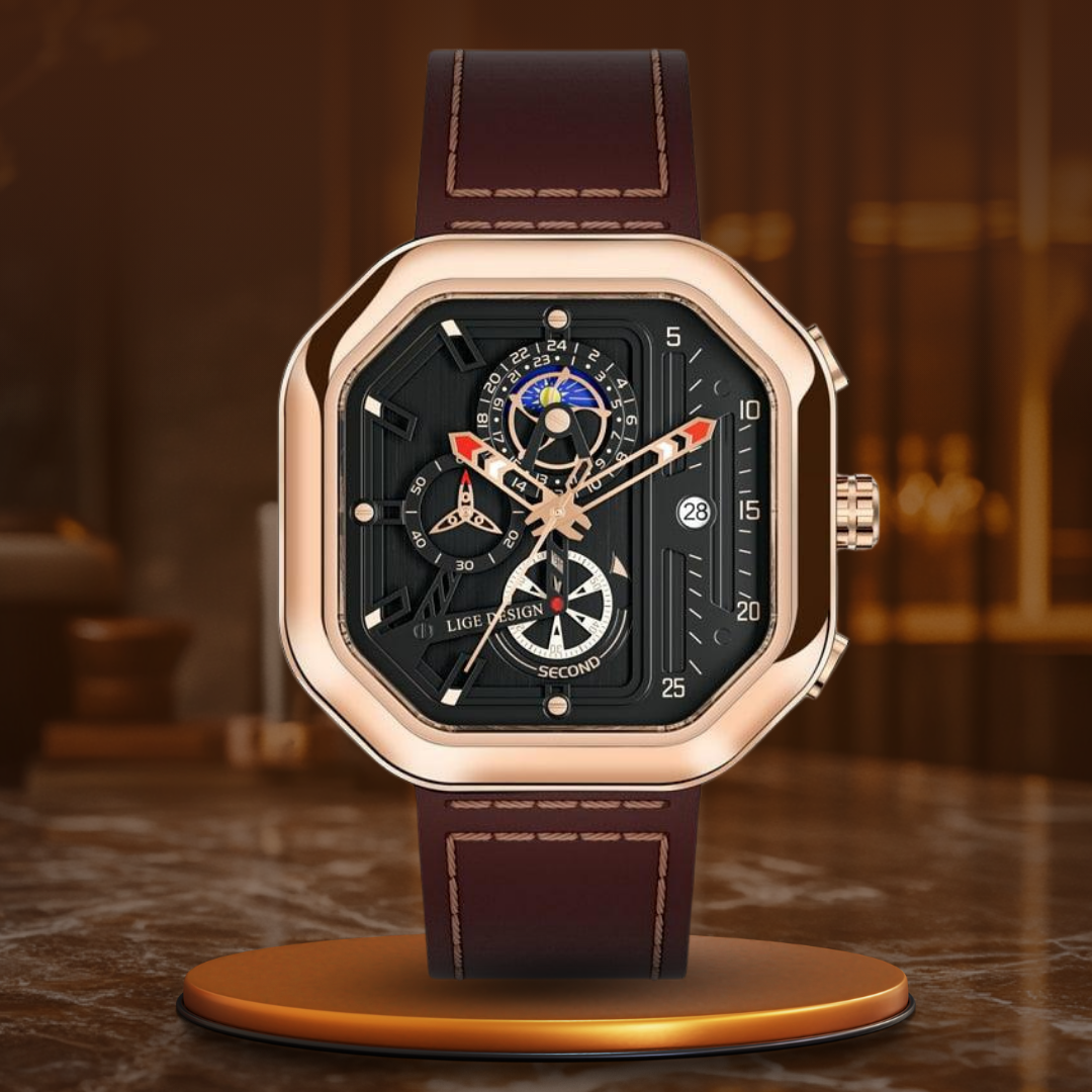 Luksusowy Zegarek Chronograf Kwarcowy™ od Olsen & Olsen