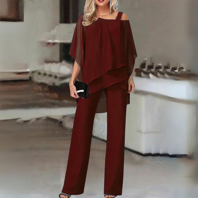 Weronika | elegancki letni zestaw dwuczęściowy