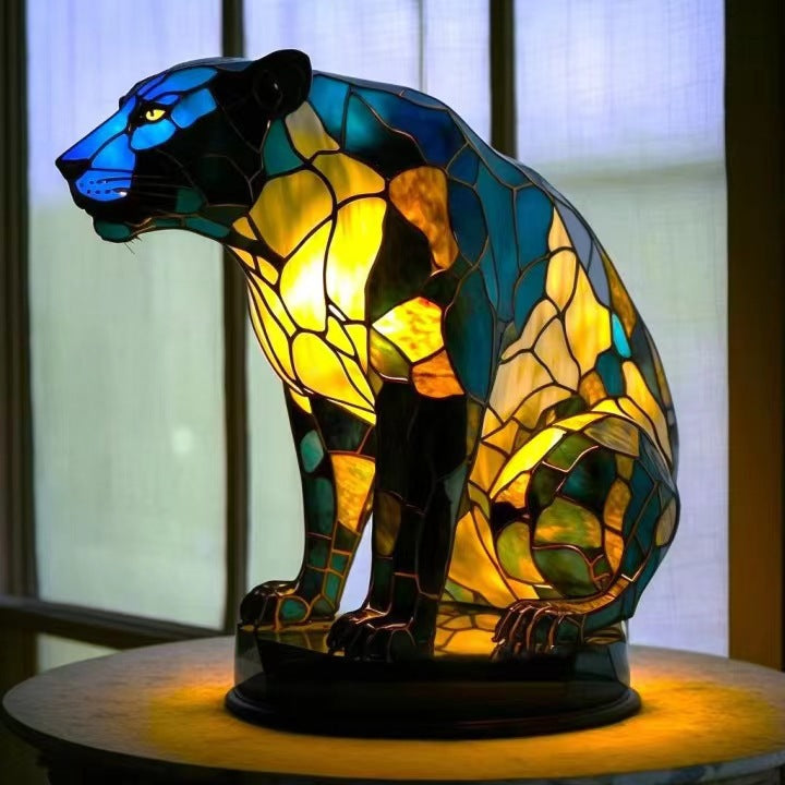 Fauve | Lampa Pantera Magisk z kolorowego szkła