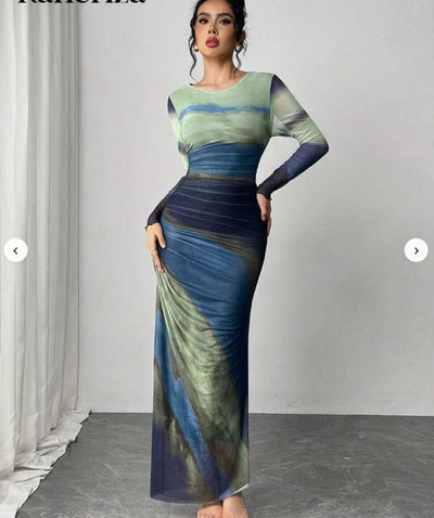 TORINA - Sukienka długa