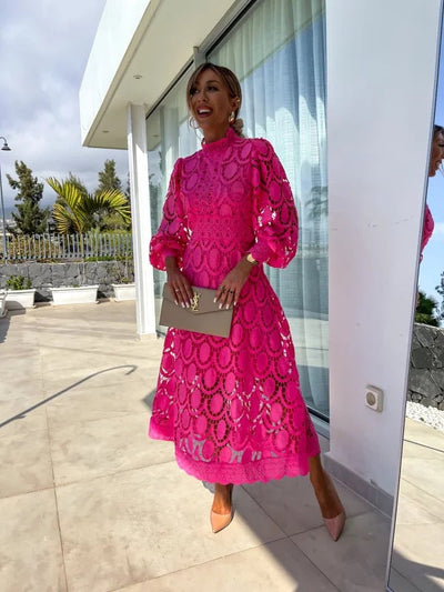 Ivanka | Stylowa koronkowa sukienka