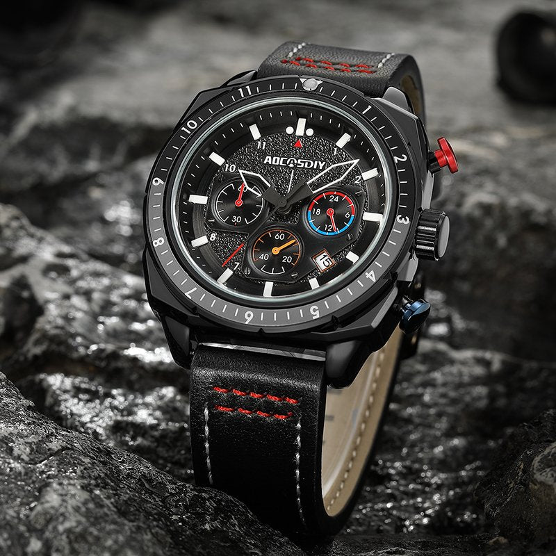 Zegarek Chronograf Sportowy Luksusowy Quartz™ - Olsen & Olsen