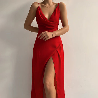 Savrani - Elegancka sukienka bez ramiączek