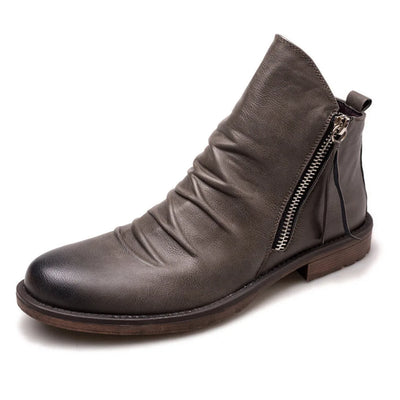 Owens™ | Skórzane botki Chelsea