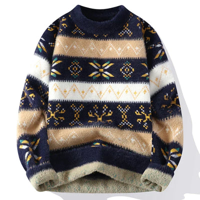 Verre Blanc™ | Męski sweter z kaszmiru w stylu vintage