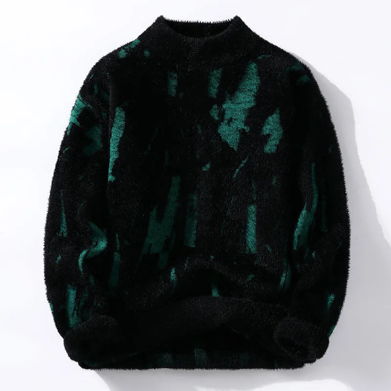 Verre Blanc™ - Sweter z mieszanej dzianiny