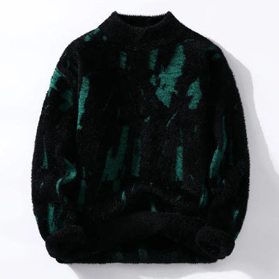 Verre Blanc™ - Sweter z mieszanej dzianiny