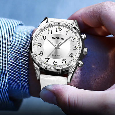 Zegarek Sportowy Casual Biały™ - Olsen & Olsen