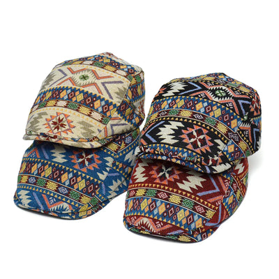 Beeckhoven - Kolorowa czapka w stylu vintage