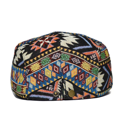Beeckhoven - Kolorowa czapka w stylu vintage