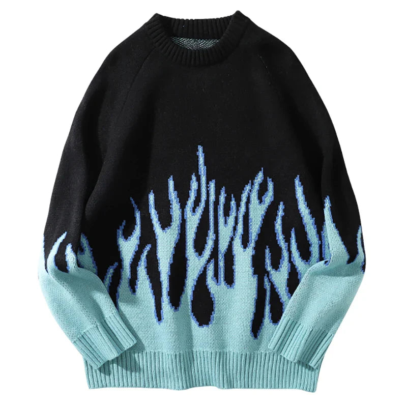 Verre Blanc™ | Męski oversize sweter warstwowy