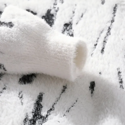 Verre Blanc™ - Sweter z mieszanej dzianiny