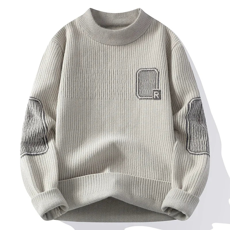 Verre Blanc™ | Męski sweter z golfem szyty na miarę