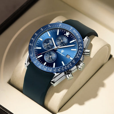 Zegarek Chronograf Data Błyszczący™ Olsen & Olsen