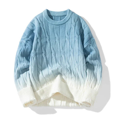 Verre Blanc™ | Sweter warstwowy z grubym splotem