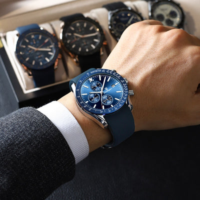 Zegarek Chronograf Data Błyszczący™ Olsen & Olsen