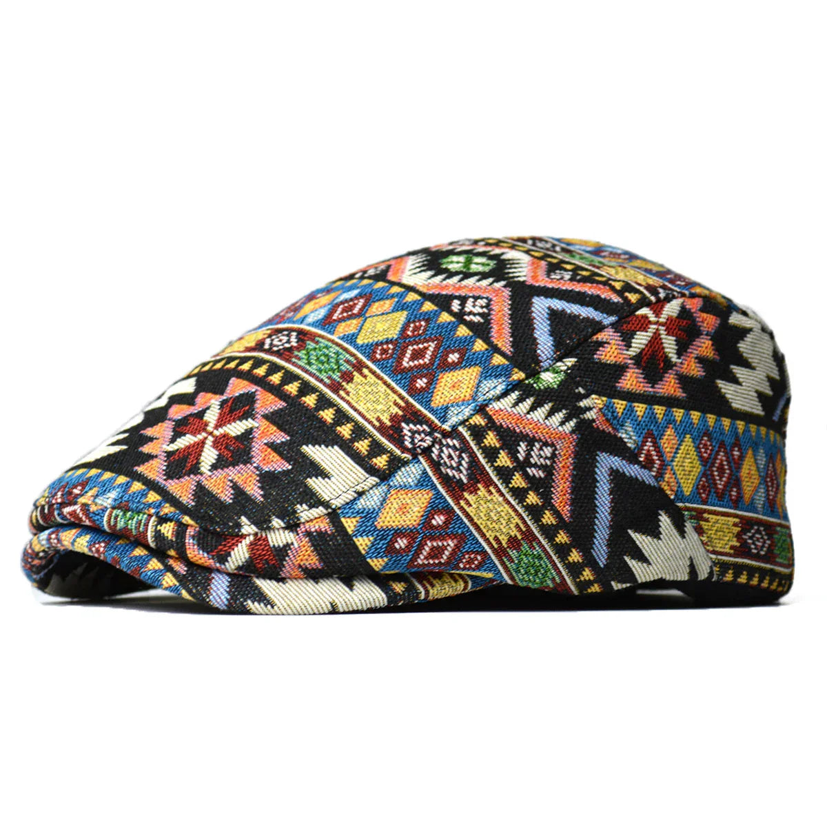 Beeckhoven - Kolorowa czapka w stylu vintage