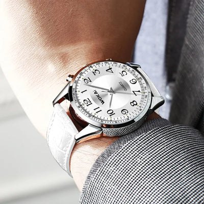 Zegarek Sportowy Casual Biały™ - Olsen & Olsen