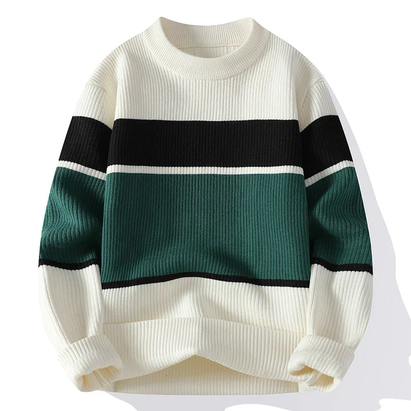 Verre Blanc™ | Męski sweter z grubej dzianiny