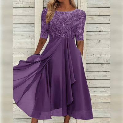 Taryn® | Elegancka sukienka midi z koronką
