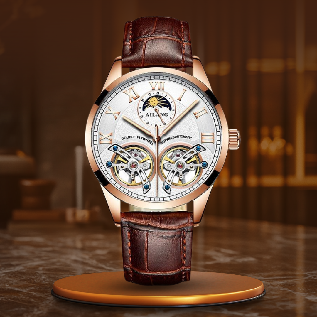 Tourbillon Design™ Zegarek Mechaniczny Biznesowy™ - Olsen & Olsen