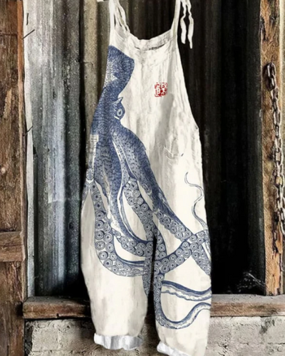 Kombinezon Damski - Elegancki Design z Szerokimi Nogawkami dla Komfortu i Stylu