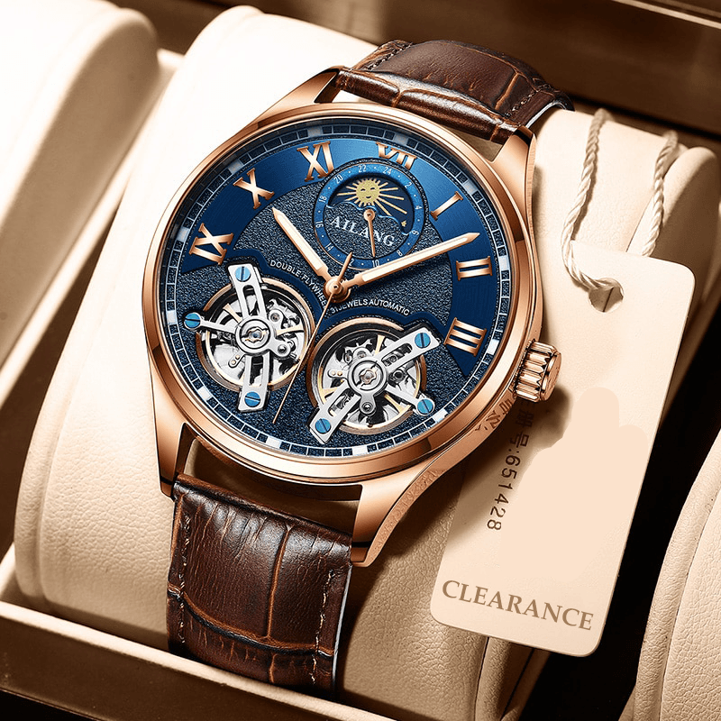 Tourbillon Design™ Zegarek Mechaniczny Biznesowy™ - Olsen & Olsen