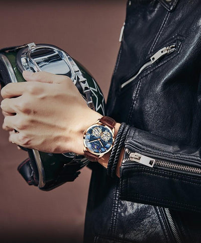 Tourbillon Design™ Zegarek Mechaniczny Biznesowy™ - Olsen & Olsen