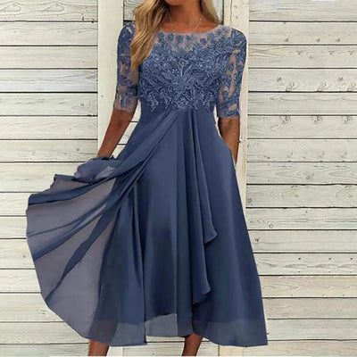 Taryn® | Elegancka sukienka midi z koronką