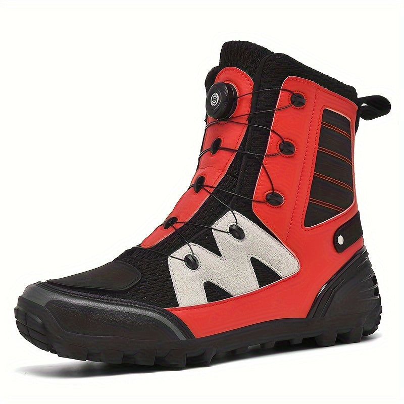 Męskie Profesjonalne Wysokie Buty Motocyklowe