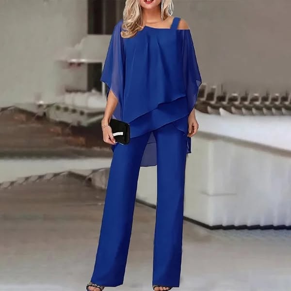 Weronika | elegancki letni zestaw dwuczęściowy
