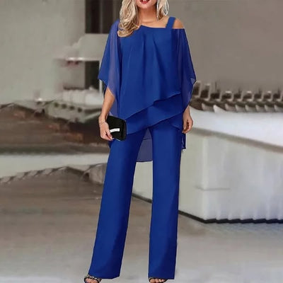 Weronika | elegancki letni zestaw dwuczęściowy