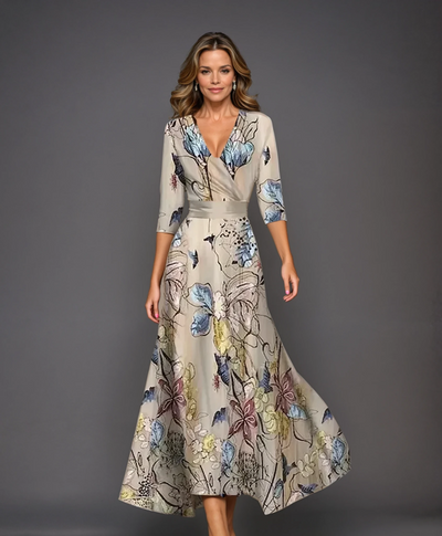 Yssa | Elegancka sukienka w kwiaty