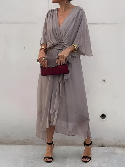 Audrey | Elegancka Sukienka Szyfonowa