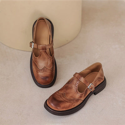 Verda - Eleganckie Skórzane Buty