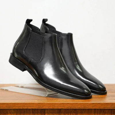 Blake™ | Eleganckie botki Chelsea ze skóry
