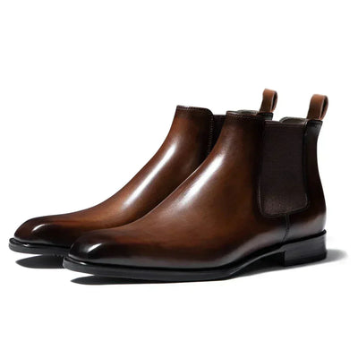 Blake™ | Eleganckie botki Chelsea ze skóry