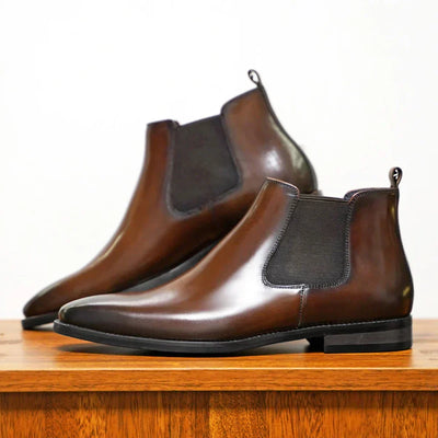 Blake™ | Eleganckie botki Chelsea ze skóry