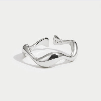 Vagues - Minimalistyczny Pierścionek