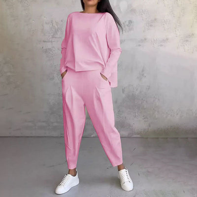 Dianne - Casualowy dwuczęściowy zestaw dla kobiet