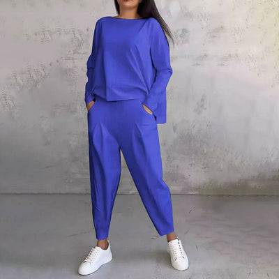 Dianne - Casualowy dwuczęściowy zestaw dla kobiet