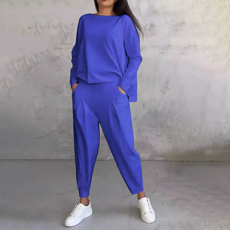 Dianne - Casualowy dwuczęściowy zestaw dla kobiet
